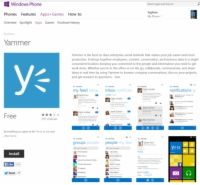 3 aplicaciones móviles para yammer