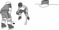 Una colección de imágenes de habilidades de coaching & amp hockey principiantes; ejercicios en un día para dummies