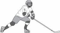 Una colección de imágenes de habilidades de coaching & amp hockey principiantes; ejercicios en un día para dummies