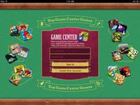 Acceso a la aplicación central itunes juegos en el iPad 2