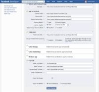 Agregando su facebook aplicación a una página de negocio
