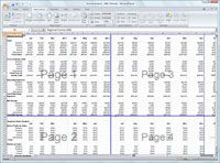 Ajuste de los saltos de página en Excel 2007