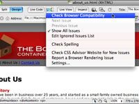 Adobe Dreamweaver CS5 css y compatibilidad del navegador