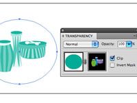 Adobe CS5 uso ilustrador de máscaras de opacidad