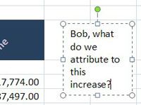 Anotación con cuadros de texto en Excel 2007