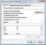 Reparar automáticamente errores tipográficos y añadir texto con excel 2007's autocorrect feature