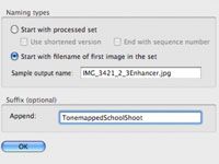 Archivos de imagen múltiple HDR-proceso por lotes