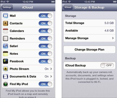 ���� - Beneficios del iCloud para tu iPod touch