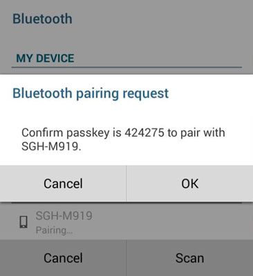 ���� - Bluetooth y su galaxy tab 4 rincón