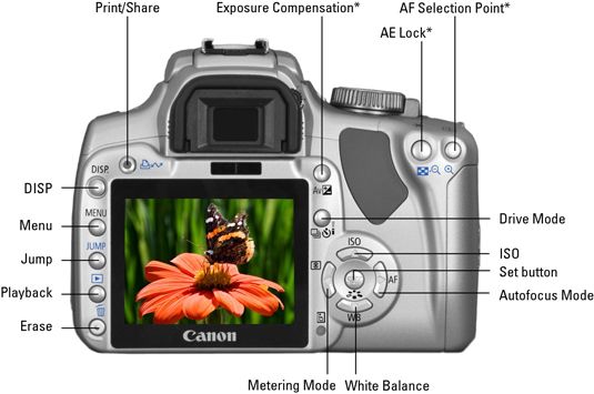Comprobación de la Canon XTi / 400D del fotógrafo's perspective.