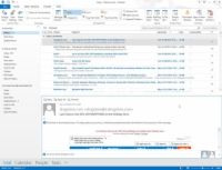 Cambiar la apariencia del panel de lectura de Outlook 2013