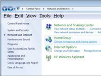 Cambio de la contraseña de grupo en el hogar en una red de Windows 7