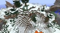 Chilling en Minecraft's cold biomes