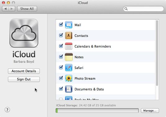 ���� - Contenido complementario del libro electrónico iCloud y iTunes Match en un día para dummies