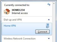 Conexión a la red doméstica a través de una red privada virtual (VPN)