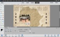 Crear un calendario de encargo de la foto en Photoshop Elements