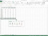 Crear gráficos en Excel 2013 a través de la herramienta de análisis rápido
