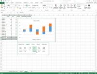 Crear gráficos en Excel 2013 a través de la herramienta de análisis rápido