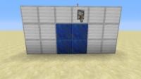 Crear puertas ocultas en Minecraft con puertas pistones pegajosos