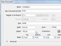 Crear nuevos documentos en Adobe CS5 ilustrador