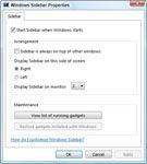 Personalizar (o deshacerse de) Windows Vista Sidebar