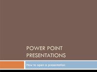 Mostrar su presentación de PowerPoint 2007