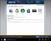 Descarga e instalación del reproductor multimedia XBMC en Windows 8