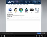 Descarga e instalación del reproductor multimedia XBMC en Windows 8