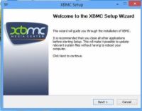 Descarga e instalación del reproductor multimedia XBMC en Windows 8