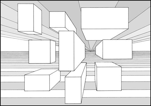 Dibujo perspectiva geométrica