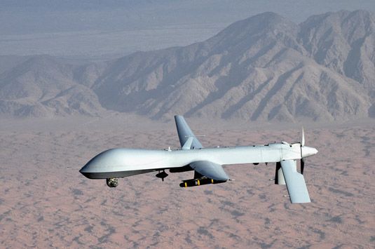 La USAF's Predator drone. [Credit: Source: U.S. Air Force photo/Lt Col Leslie Pratt]