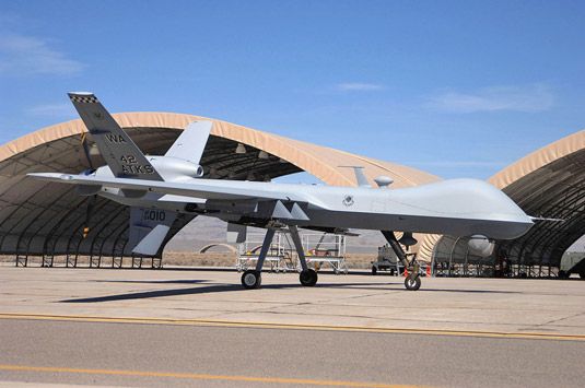 La USAF's Reaper drone. [Credit: Source: United States Air Force photo by Senior Airman Larr