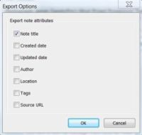 Evernote: cómo exportar desde un PC