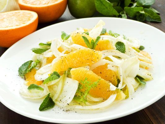 Hinojo y ensalada de naranja (Insalata di Finocchi e aranci)