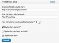 Siga las actualizaciones en el módulo de blog de WordPress en el salpicadero