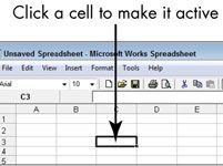 Para las personas mayores: crear una hoja de cálculo con Microsoft Works