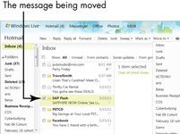 Para las personas mayores: crear carpetas de correo electrónico en Windows Live Hotmail