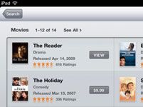Para las personas mayores: explorar iTunes en el iPad 2