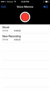 Para las personas mayores: cómo grabar notas de voz en su iphone 6