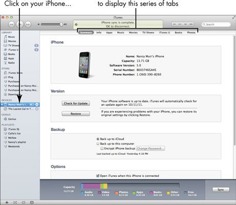 ���� - Para las personas mayores: realizar los ajustes del iphone 4s con iTunes