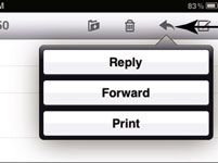 ���� - Para las personas mayores: responder a un correo electrónico en el iPad 2