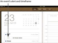 Para las personas mayores: establecer alarmas para las citas en el ipad's calendar