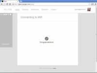 Configuración cristal Google con un navegador web