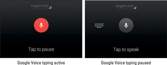 ���� - Tipificación de voz de Google en su teléfono Android