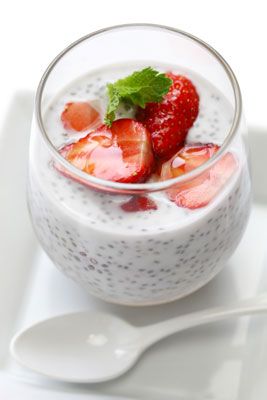 ���� - Pudines desayuno saludable y yogures con chía