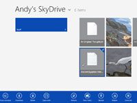 ¿Cómo acceder a las ventanas 8 archivos con SkyDrive