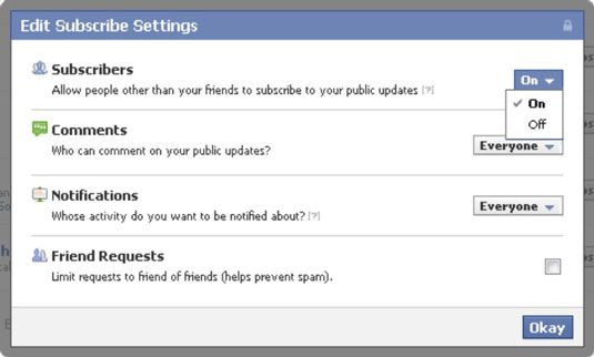 ���� - Cómo activar el botón de suscribirse en un perfil personal de Facebook