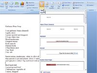 Cómo agregar un encabezado o pie de página en Word 2007