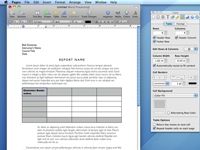 ¿Cómo añadir una tabla a un documento de páginas leopardo nieve mac