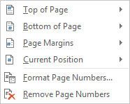 Cómo agregar un número de página automático en Word 2013